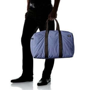 Jack Spade Men's Packable Graph Check Duffle Bag Royal Blue